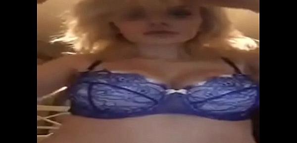  hot blonde periscope live stream